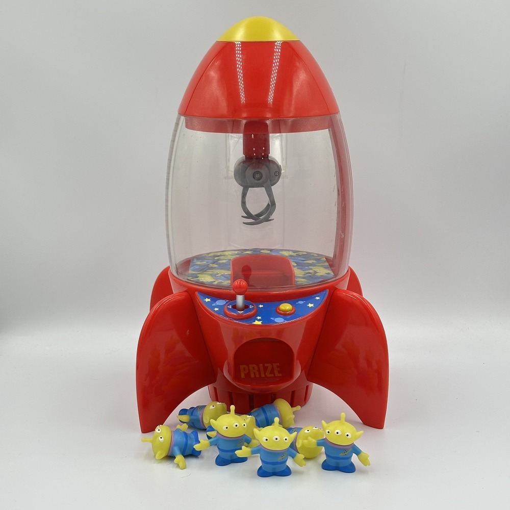 Disney Parks Toy Story Pizza Planet Space Crane Claw Machine Alien Rocket Works